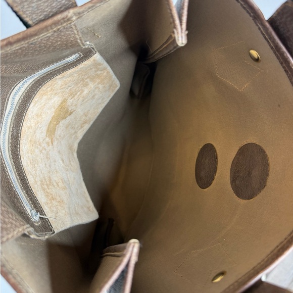 VINTAGE GUCCI GG PLUS Monogram TOTE Bag. - Picture 13 of 14